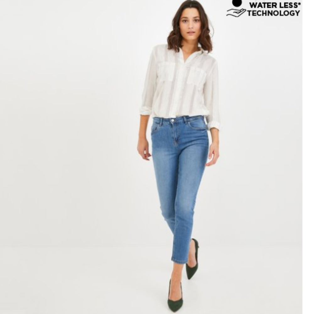 NWT Promod Marcel Mom Fit Jeans US 6